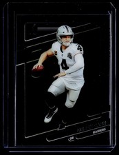 2021 Clearly Donruss #28 Derek Carr F32