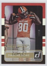 2015 Panini Donruss Press Proof Gold /10 Dwayne Bowe #70 00ka