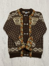 Dale of Norway Wolle Strickjacke Vintage Damen klassisch Fair Isle Gr. S