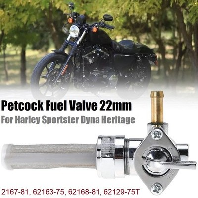Für Harley Big Twin Sportster Kraftstoffventil Benzinhahn Motorrad Ersatzteil