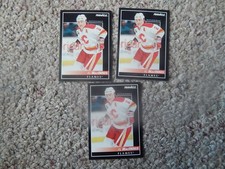 AL MACINNIS #83 PINNACLE - LOT OF 3 - 1992 SCORE HOCKEY CARDS