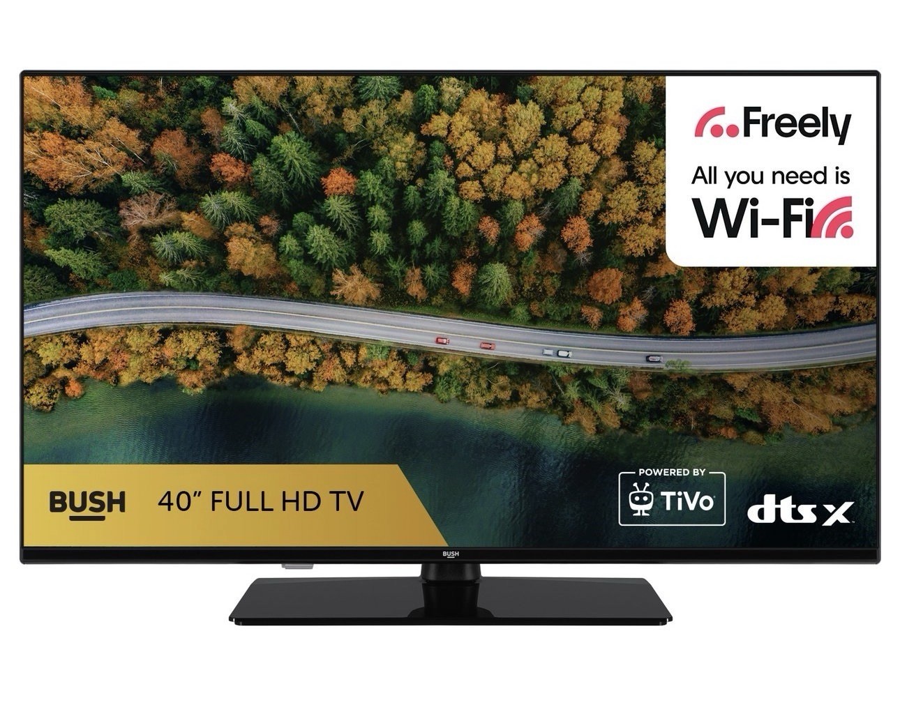 Bush 40 Inch Smart FHD HDR10 TiVoFreely TV 2025 - New&Sealed - Fast Dispatch