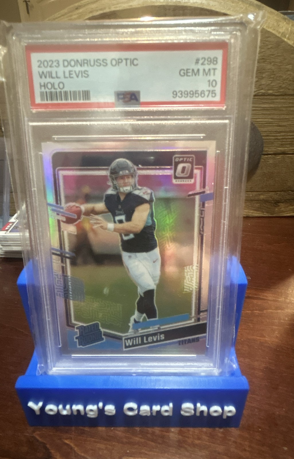 Will Levis Panini Donruss Optic #298 Holo