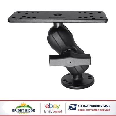 Universal Fish Finder Mount with 1.5'' Ball Adapter, Compatible with Many Devices