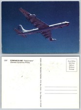 Convair B-36D Peacemaker Bomber Aircraft Postcard John Fry Productions