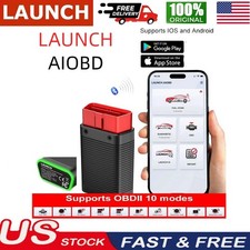 Launch Aiobd Car Diagnostic Tool Full System Bluetooth Obd2 Code Reader Scanner