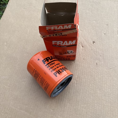 Fram PH3690 Engine Oil Filter FRAM Oil Filter = To Wix 57521 , Made In USA 🇺🇸 - Picture 8 of 8