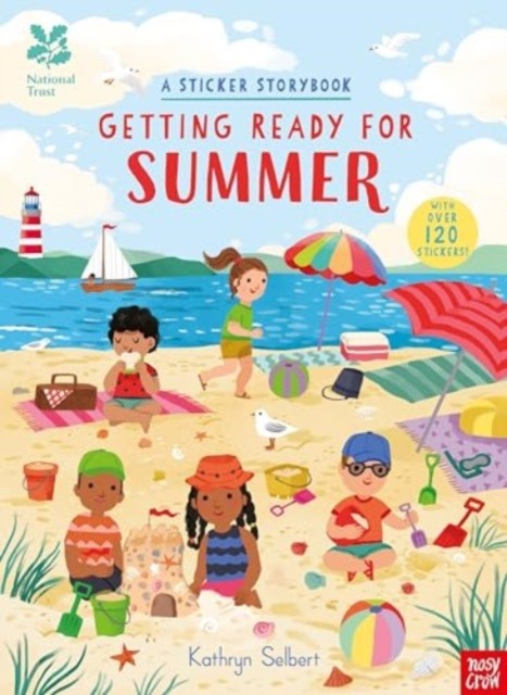 National Trust: Getting Ready for Summer, A Sticker Storybook (Paperback Book)