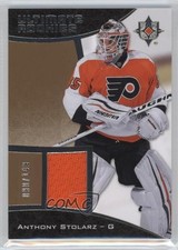 2015-16 Ultimate Collection Rookies Silver Jersey 90/149 Anthony Stolarz #63 o2z