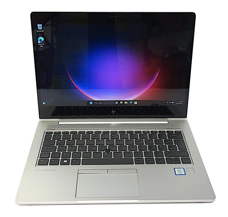 HP Elitebook 830 G5 Laptop, 13.3" Touch, i5 8th Gen, 8GB RAM, 256GB SSD, Win 11 - Image 2 of 4