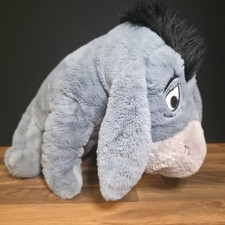 Disney Store Eeyore Plush Winnie The Pooh Grey Soft Toy Large