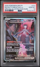 Pokemon Team Rocket's Mewtwo ex Destined Rivals SIR #231 PSA 10 Gem Mint on eBay