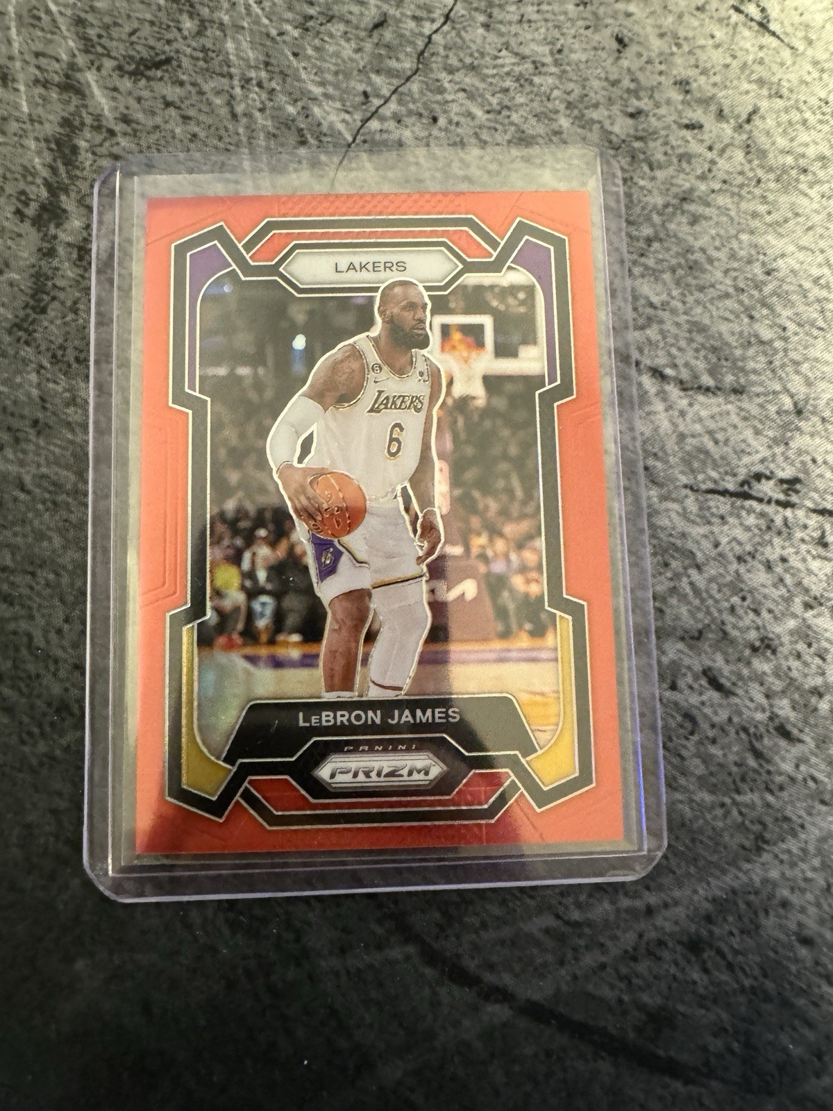 2023-24 Panini Prizm - LeBron James #63 Red Prizm /299