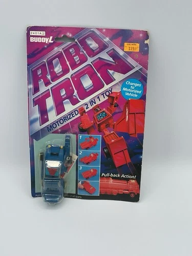 Buddy L RoboTron Dragtron Evil Force Motorized Changeable Robot New On Card