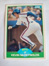 1989 SCORE BASEBALL CARD #93 KEVIN MCREYNOLDS Excellent Cd