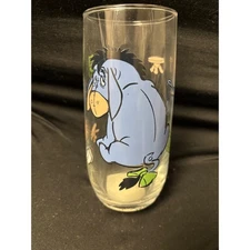 Disney Eeyore Smile and Get It Over With Glass Tumbler Winnie the Pooh