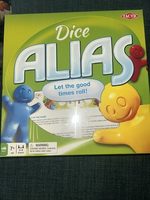 Tactic Dice Alias Game Family Ages 7+ READ