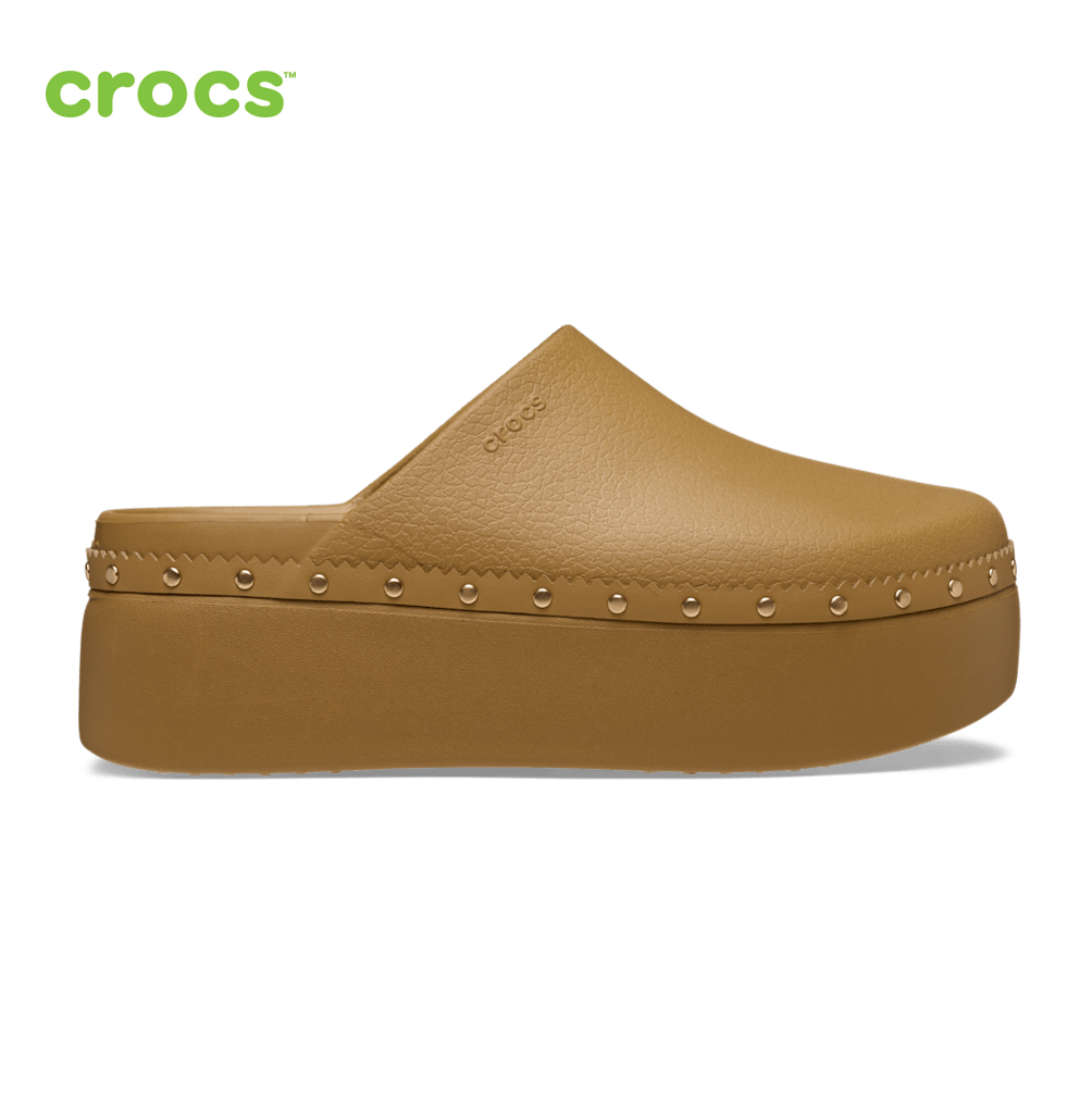 NEW CROCS Dylan Platform Studded Clog 212355 Umber Brown | eBay