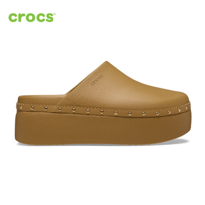 NEW CROCS Dylan Platform Studded Clog 212355 Umber Brown | eBay