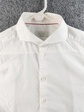 Eton Cambridge 15.5 Super Slim Cotton French Cuff Romania White Elegant Work Men