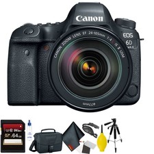 Canon EOS 6D Mark II DSLR Camera with 24-105mm f/4L II Lens Bundle048