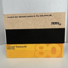 Lot of 3 - Kodak Carousel Transvue 80 Slide Projector Tray