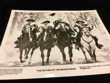 Movie Still Return of the Musketeers 1989 Michael York, Frank Finlay 8x10 B&W