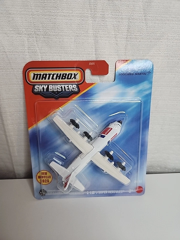 Matchbox Sky Busters Lockheed C-130 J Super Hercules. - Image 2 of 4