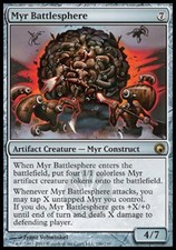Myr Battlesphere - Light Play MTG Scars of Mirrodin