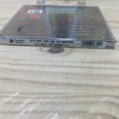 Big Head Todd & Monsters CD Crimes Of Passion Sanctuary Records 2004 Sealed New - Picture 5 of 6
