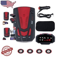 Car Radar Detector, Laser Radar Detectors, 360  GPS Speed Police Safe 16 Band...