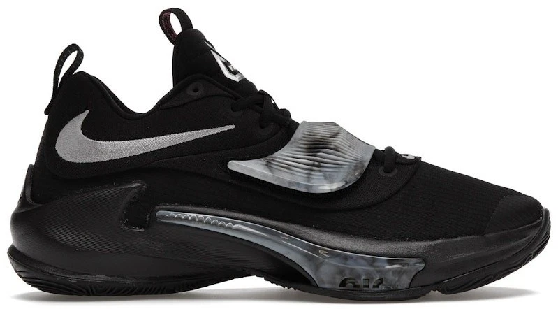 Nike Zoom Freak 3 EP Black Metallic Silver for Sale | Authenticity
