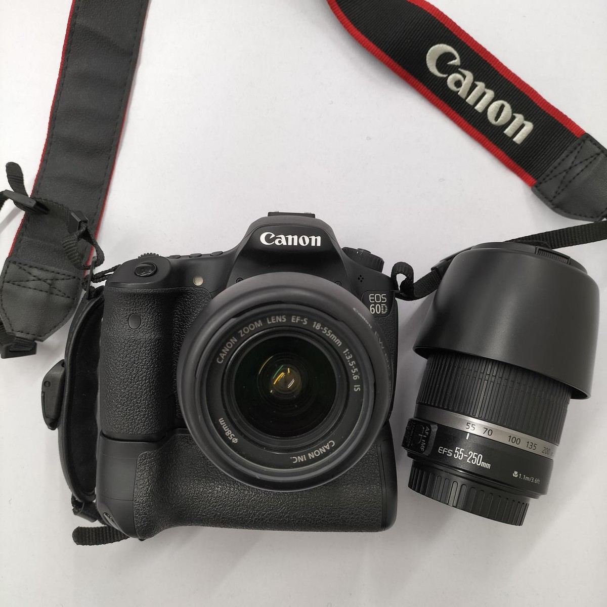 Canon EOS 60D DOUBLE ZOOM KIT Excellent +++Canon EOS 60D double 