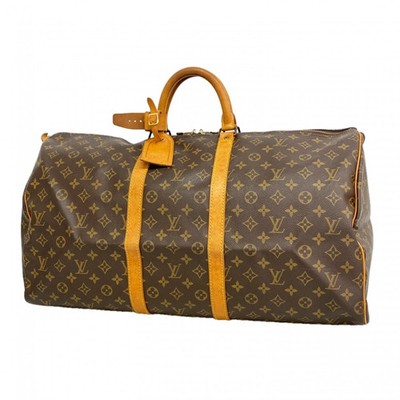 Louis Vuitton Bags - Boston Monogram Keepall 55 M41424 Brown Men's... GZl1j885