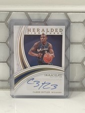 2021-22 Panini Immaculate Caron Butler Gold Heralded Signatures 6/10