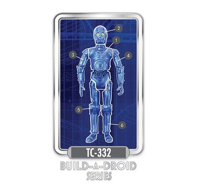 🔥STAR WARS - DD-BD DROID Factory Figure - Build-A-Droid Series
