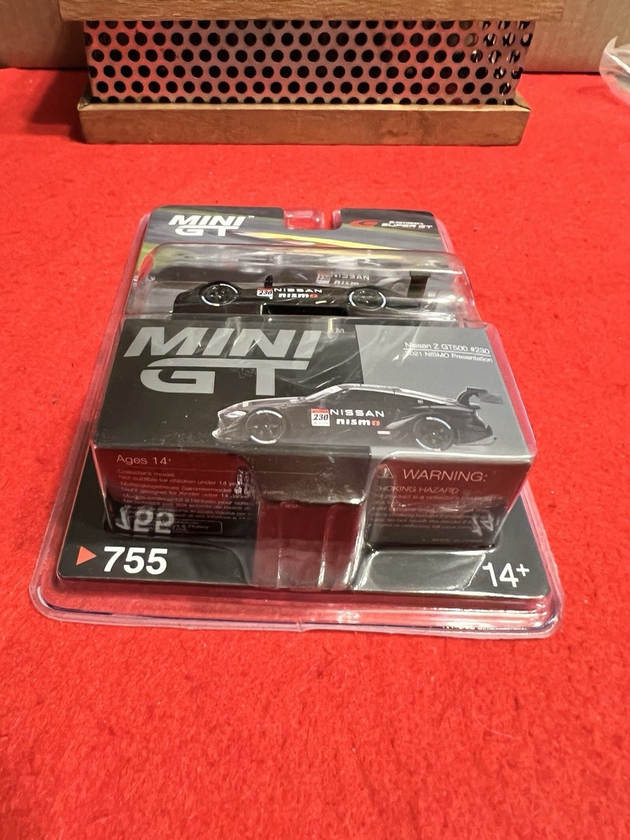 Mini Gt Nissan Z GT500 #230 Autobacs Super GT 2021 Series Nismo