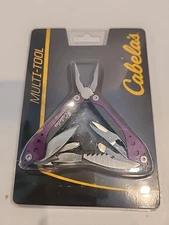Cabela's / Multi-Tool / Purple / 3” Closed / 3.875” Overall / 3.8 Oz