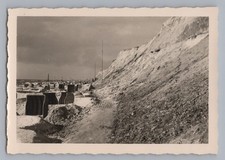 Sylt Kampen Rotes Kliff 1954 - Strandburgen - Altes Foto 1950er