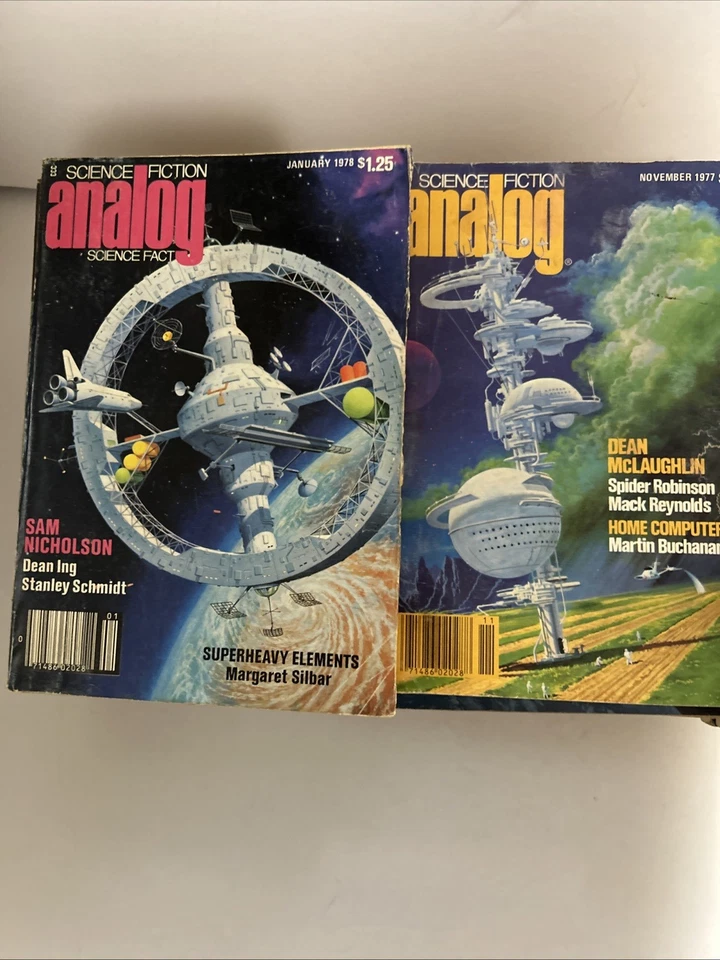 Analog Science Fiction & Fact Magazine Lot of 48 Vintage Issues Of 1976 To 1982 - Image 4 of 4