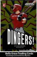2025 Panini Prizm Dylan Crews #12 Washington Nationals Dingers! MLB Baseball