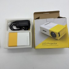 Mini Projector YG300 Pro LED Supported 1080P Full HD Portable Beamer Audio HDMI