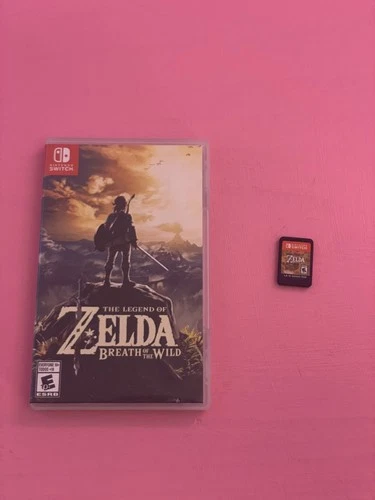 The Legend of Zelda: Breath of the Wild (Nintendo Switch) CIB 2017 Open World 🌎