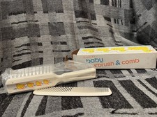 Vintage Stanley Home Products Duck Baby Brush Comb Set