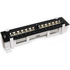 Startech C6PANEL24 PATCH PANEL - BRONZE - BLA...