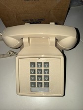 Cortelco Desk Telephone Single Line 250044-VBA-20M Ash New