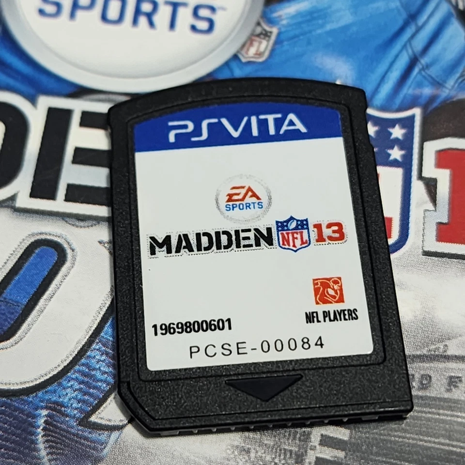 Madden NFL 13 (Sony PlayStation Vita, 2012) CIB Complete Tested  - Image 2 of 4