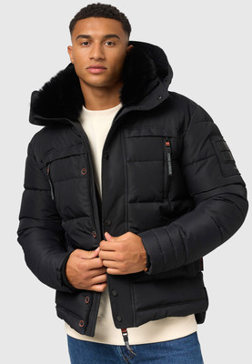 Stone Harbour Herren Winterjacke Outdoor Jacke gefüttert Kapuze warm B743 NEU