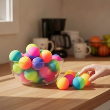 18 Pcs Bouncy Balls for Kids,45 Mm Jumbo Super Bouncy Balls,Rubber High Bouncing