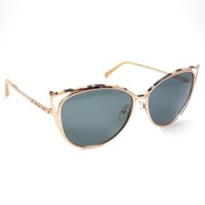 Michael Kors MK11020 Ina Rose Gold Sunglasses 56-14-135 Grey Lenses Eyewear